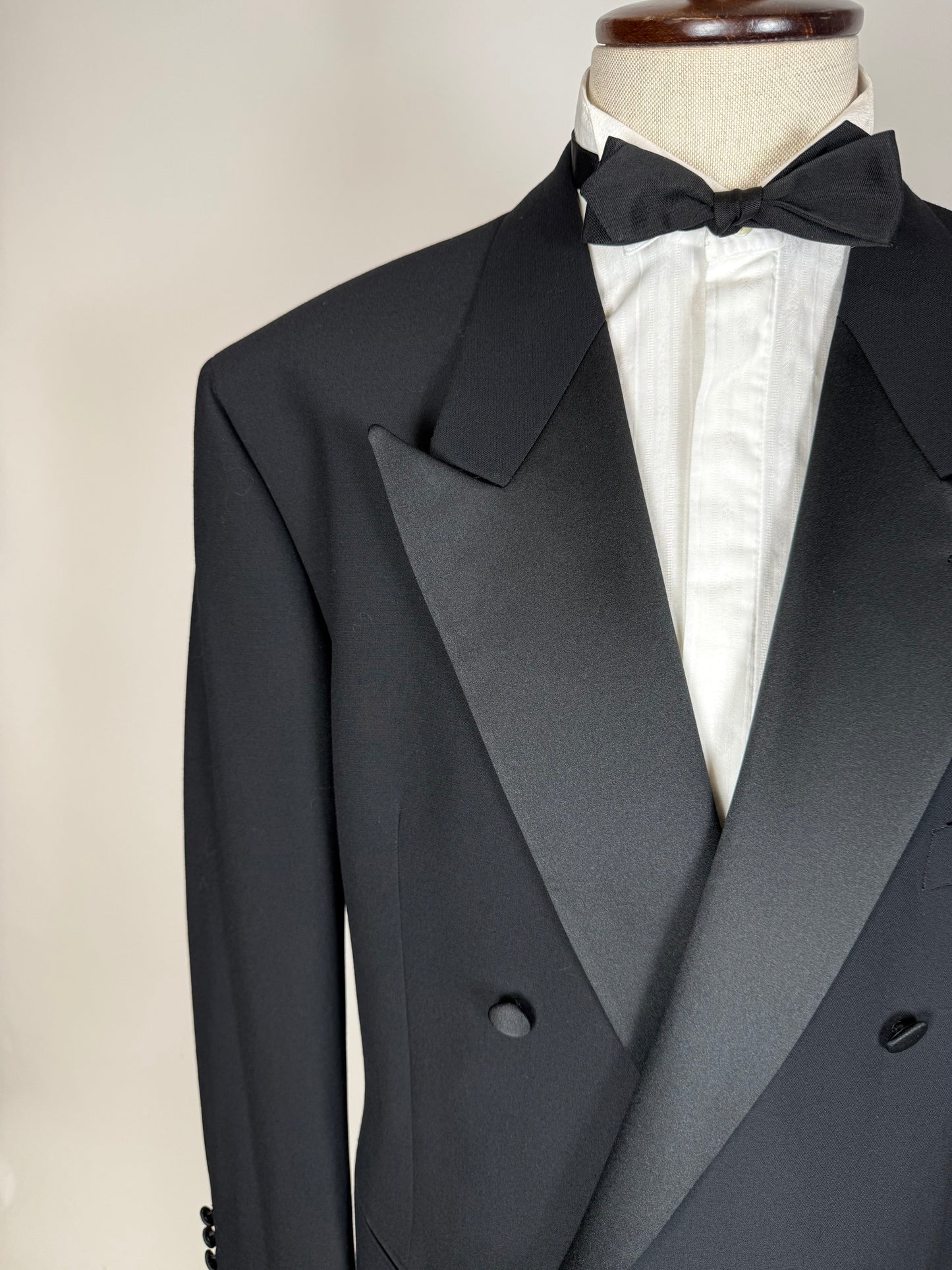 Smoking Emporio Armani doppiopetto anni ‘80/‘90 (NOS) - tg. 54 drop 7