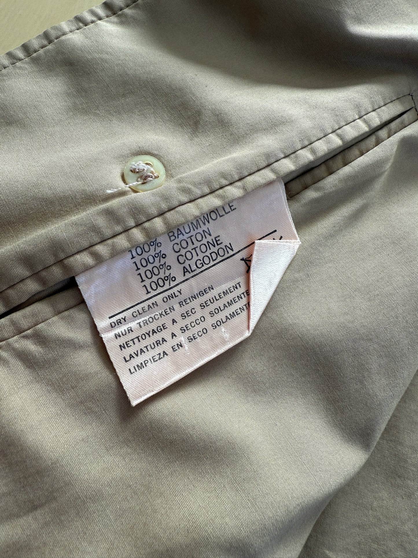 Impermeabile made in England Rodex per De Paz - tg. 48-50