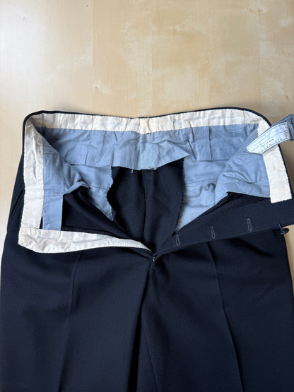 Smoking doppiopetto sartoriale anni ‘50 - tg. 46/48 (pantaloni 44)