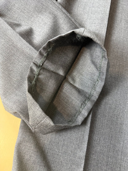 Pantaloni fresco lana grigio antracite anni '80 - tg. 52