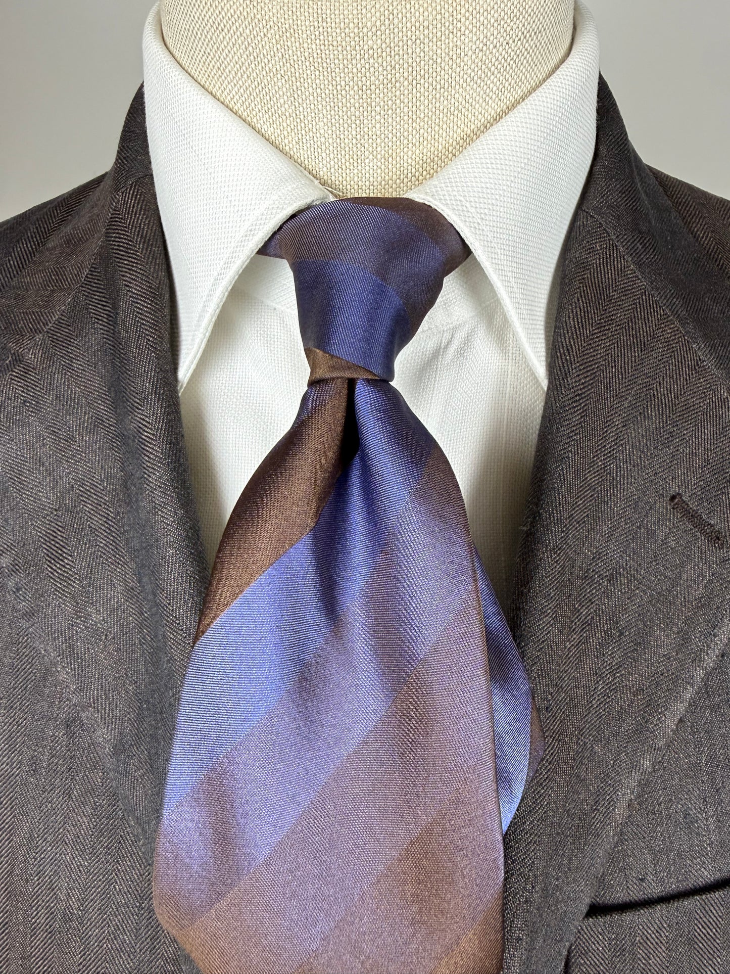 Cravatta Corneliani righe sfumate