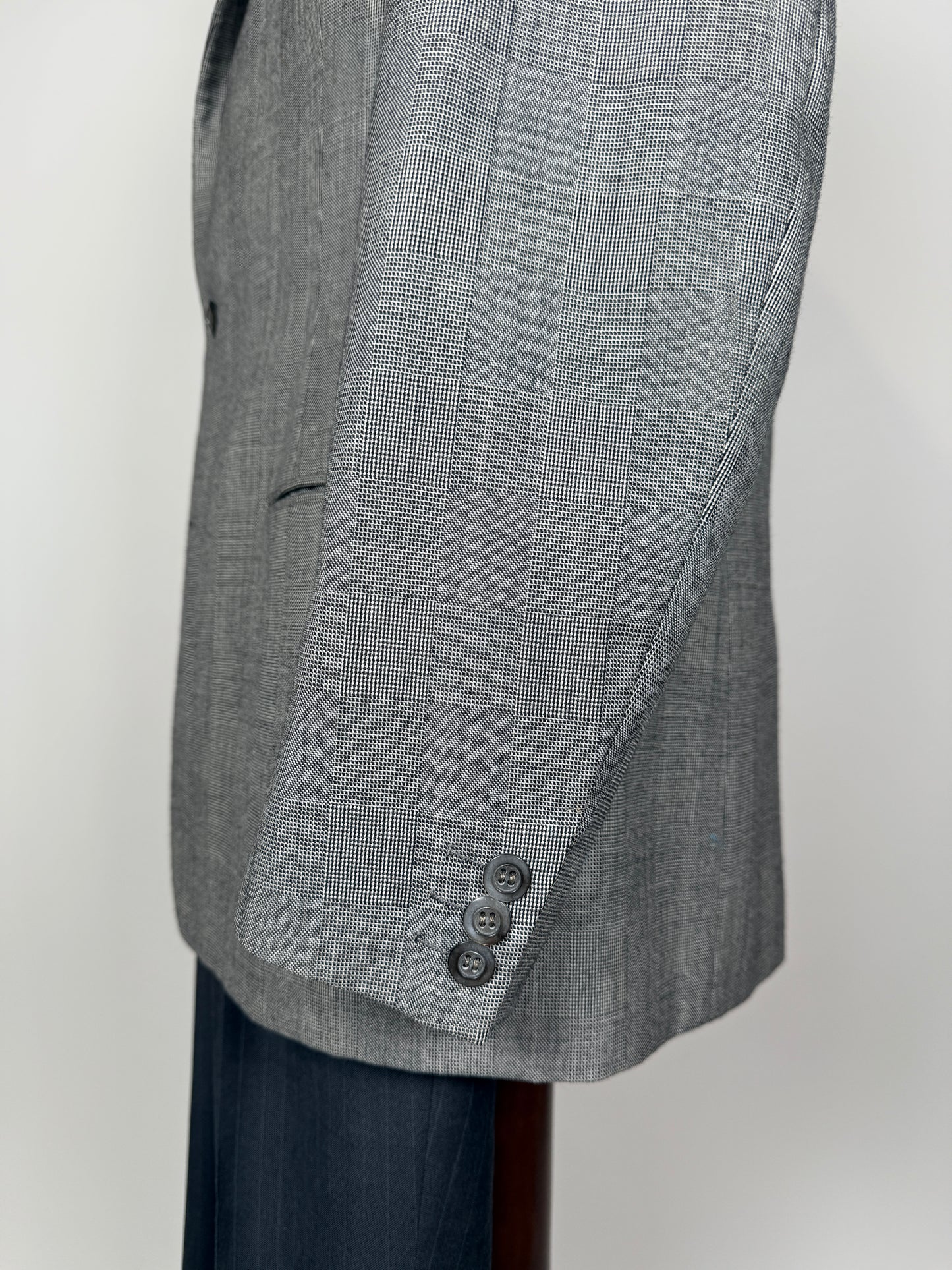 Giacca sartoriale anni ‘50/‘60 principe di Galles - tg. 48/50