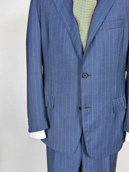 Completo Caruso tessuto Loro Piana lana mohair e seta - tg. 50