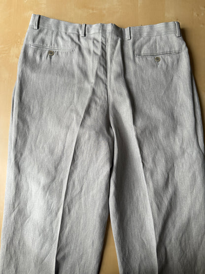 Panciotto damascato con pantalone abbinato in seta e lino - tg. 54