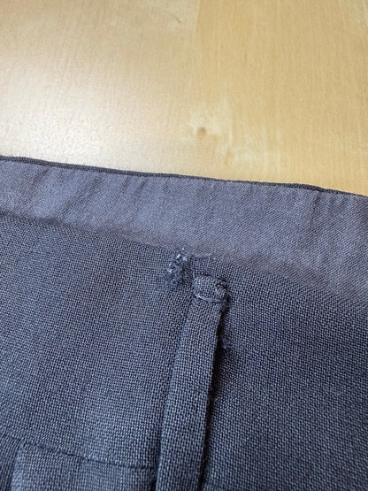 Pantaloni sartoriali fresco lana blu notte - tg. 56/58