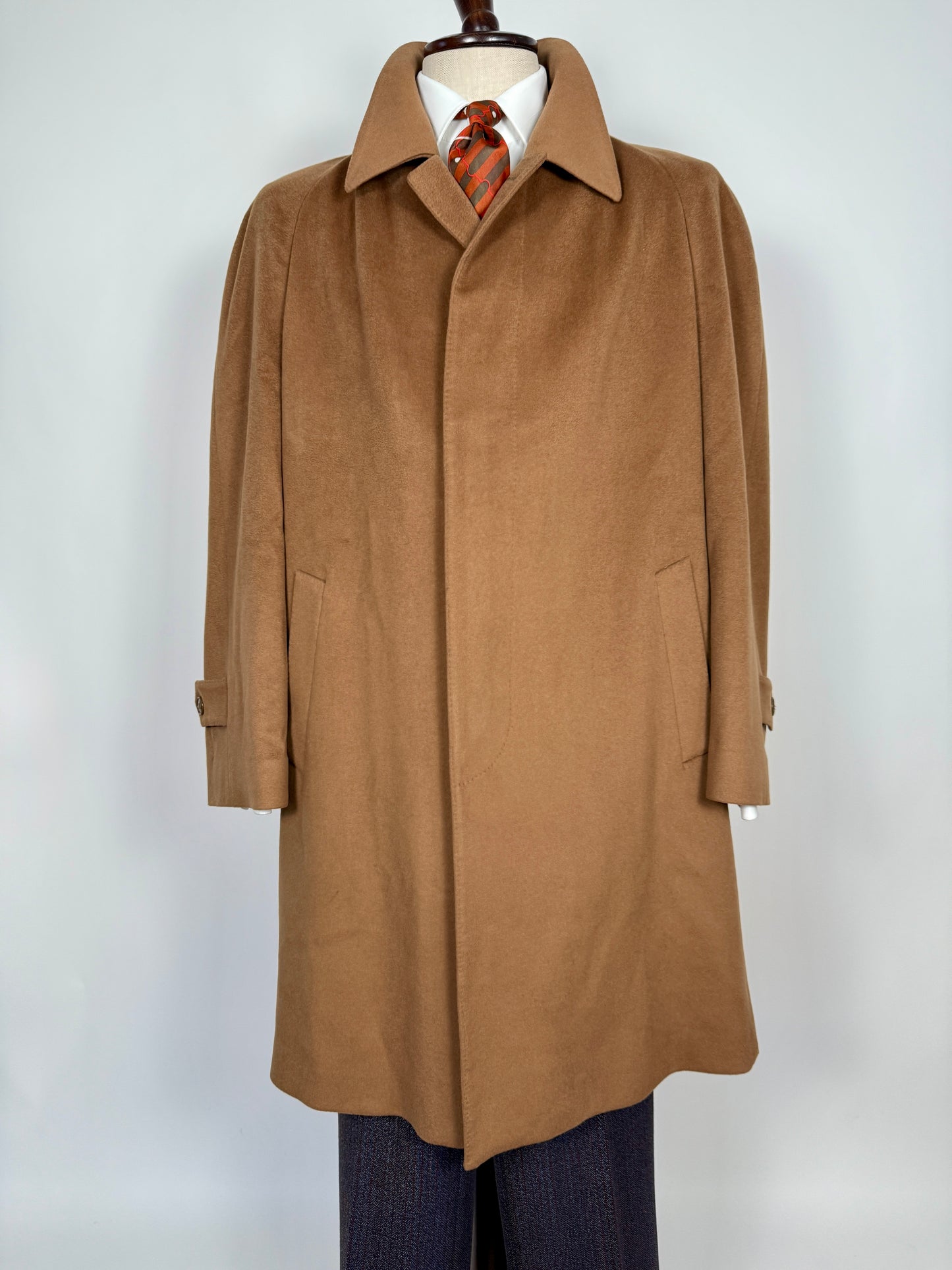 Cappotto Ungaro tessuto Loro Piana lana e cashmere color cammello - tg. 50-54