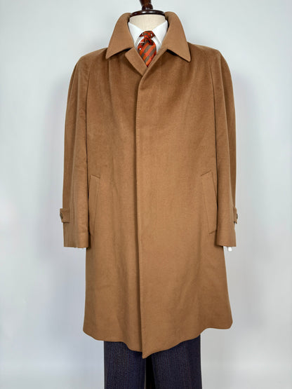 Cappotto Ungaro tessuto Loro Piana lana e cashmere color cammello - tg. 50-54