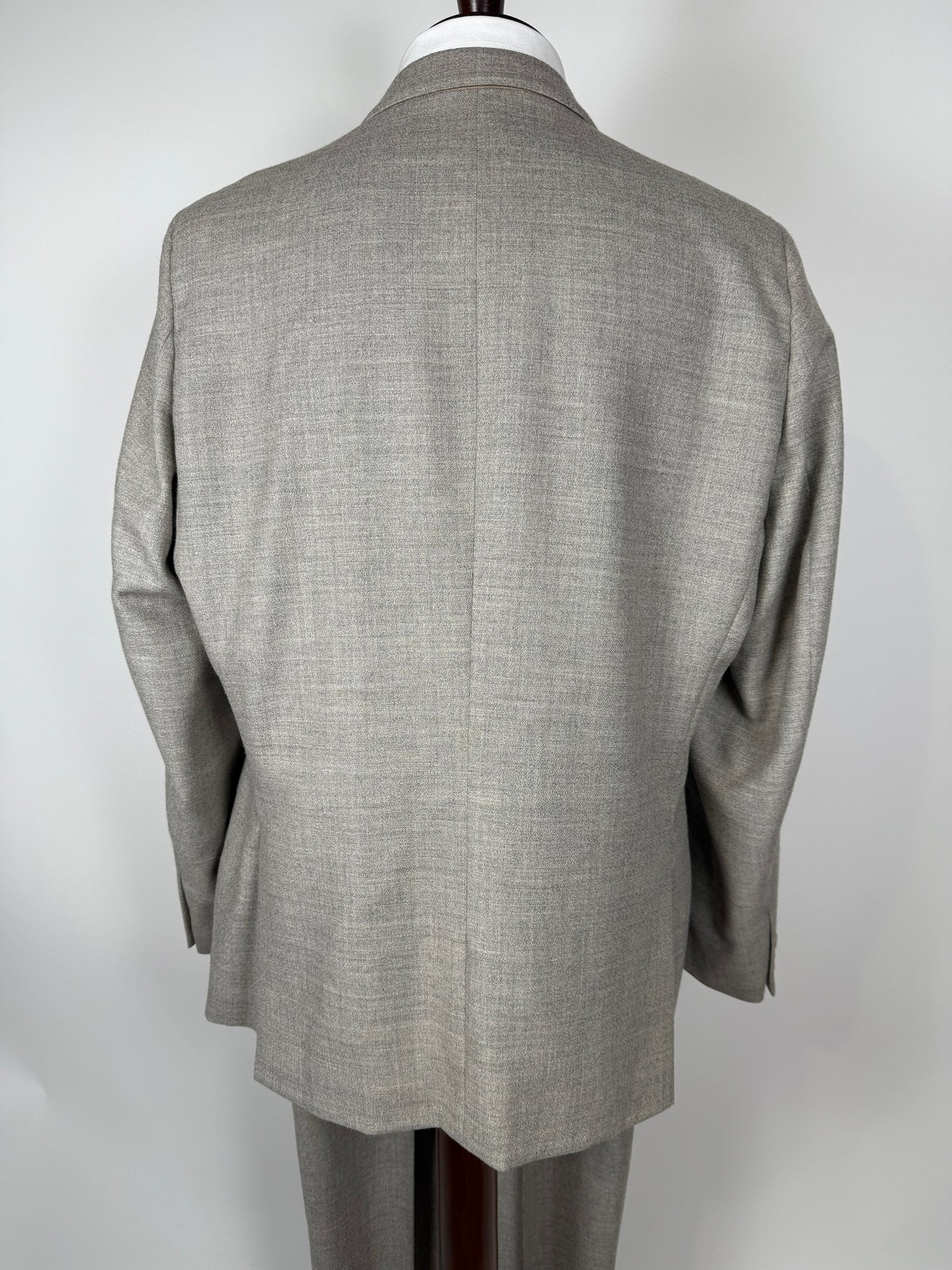 Completo anni ‘80 lana color avorio (NOS) - tg. 52/54