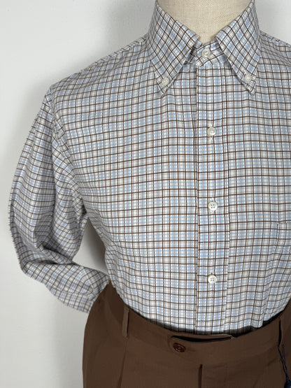Camicia Loro Piana quadri tattersall - L