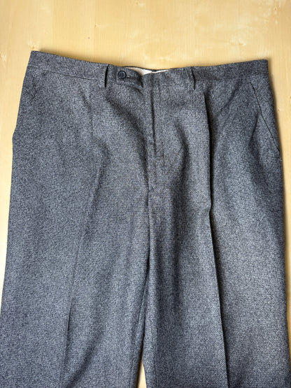 Pantaloni anni ‘70/‘80 flanella sale-pepe - tg. 52/54