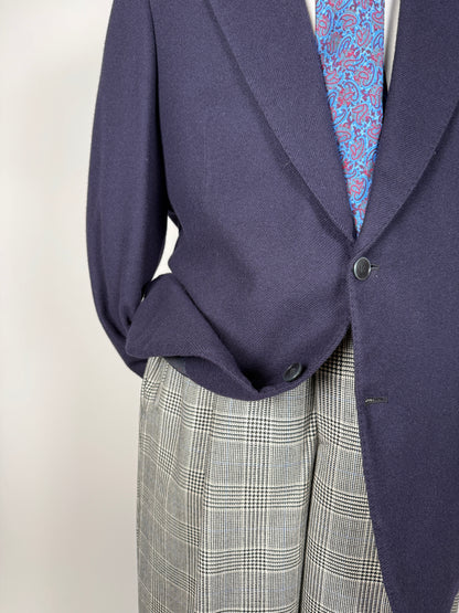 Giacca sartoriale in cashmere anni ‘70 - tg. 52/54