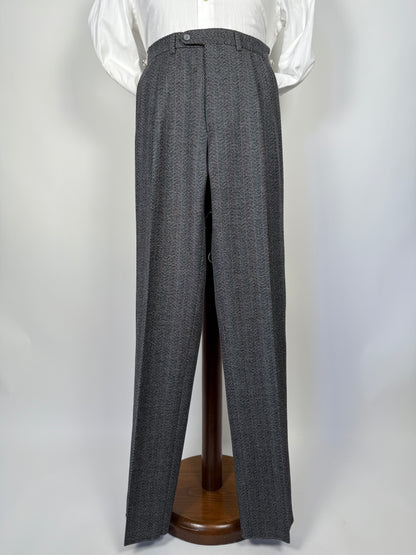 Pantalone in tweed spinato anni ‘80 (NOS) - tg. 46