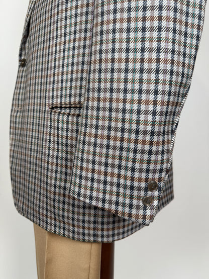 Giacca anni ‘70/‘80 quadri check - tg. 58