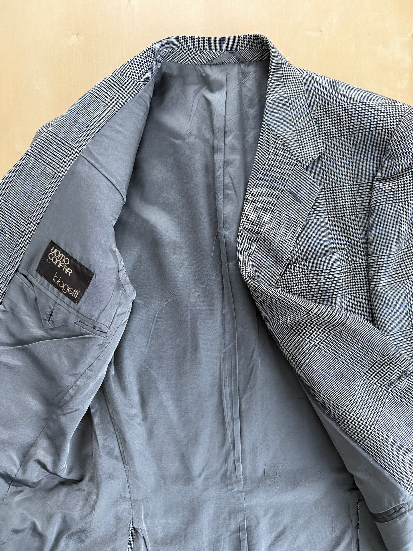 Giacca flanella principe di Galles anni ‘80 - tg. 46/48