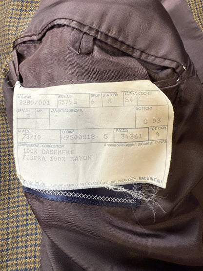 Giacca Burberrys in puro cashmere pettinato pied-de-poule - tg. 50/52