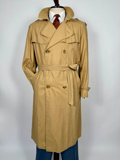 Trench anni ‘70 doppiopetto - tg. 50-52