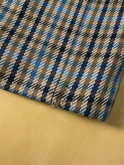 Giacca Daks check quadri blu made in UK - tg. 54/56