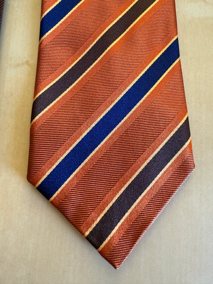 Cravatta Emenegildo Zegna Twin (double face 2 in 1)