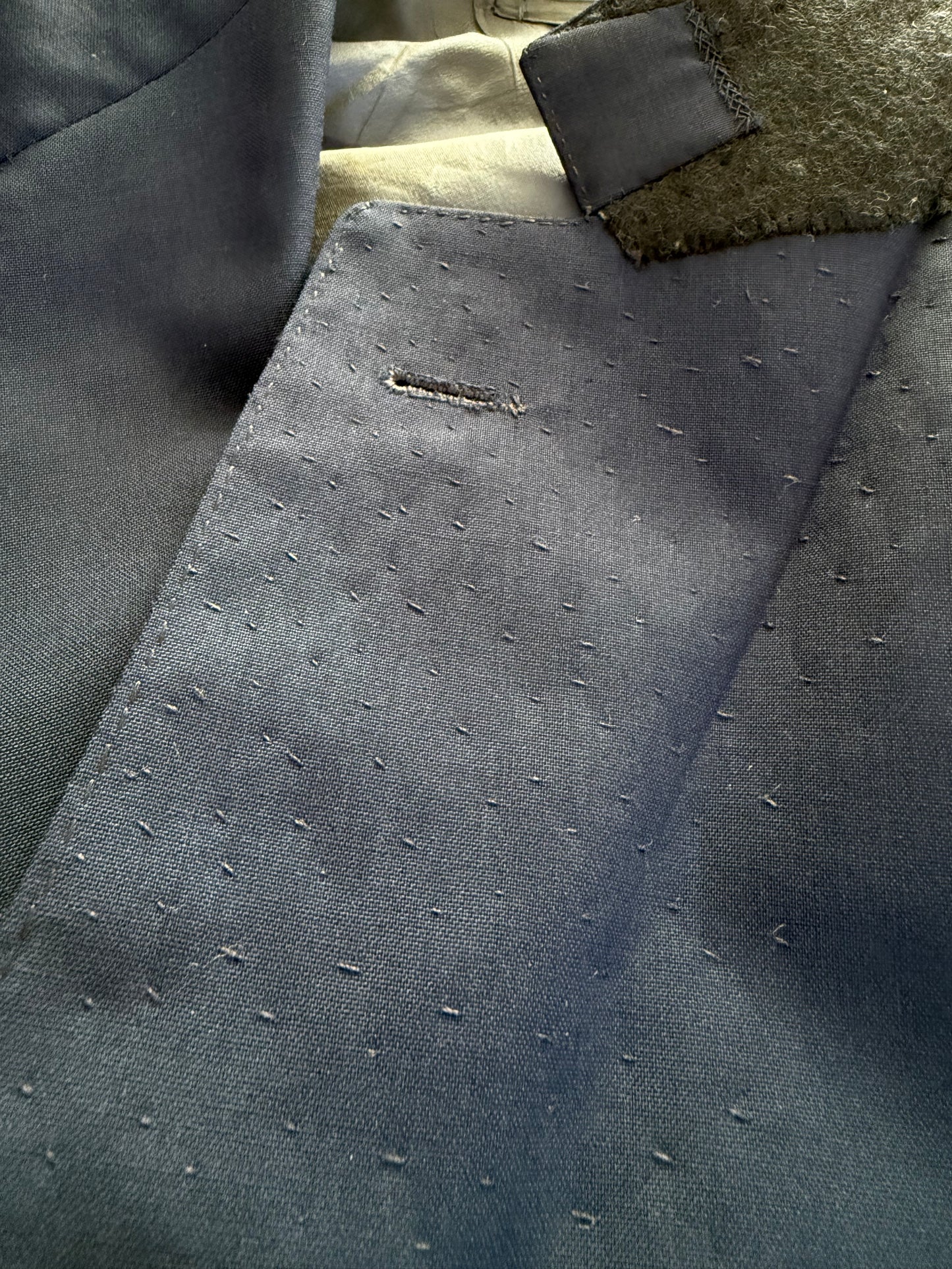 Giacca sartoriale fresco lana blu navy - tg. 50/52