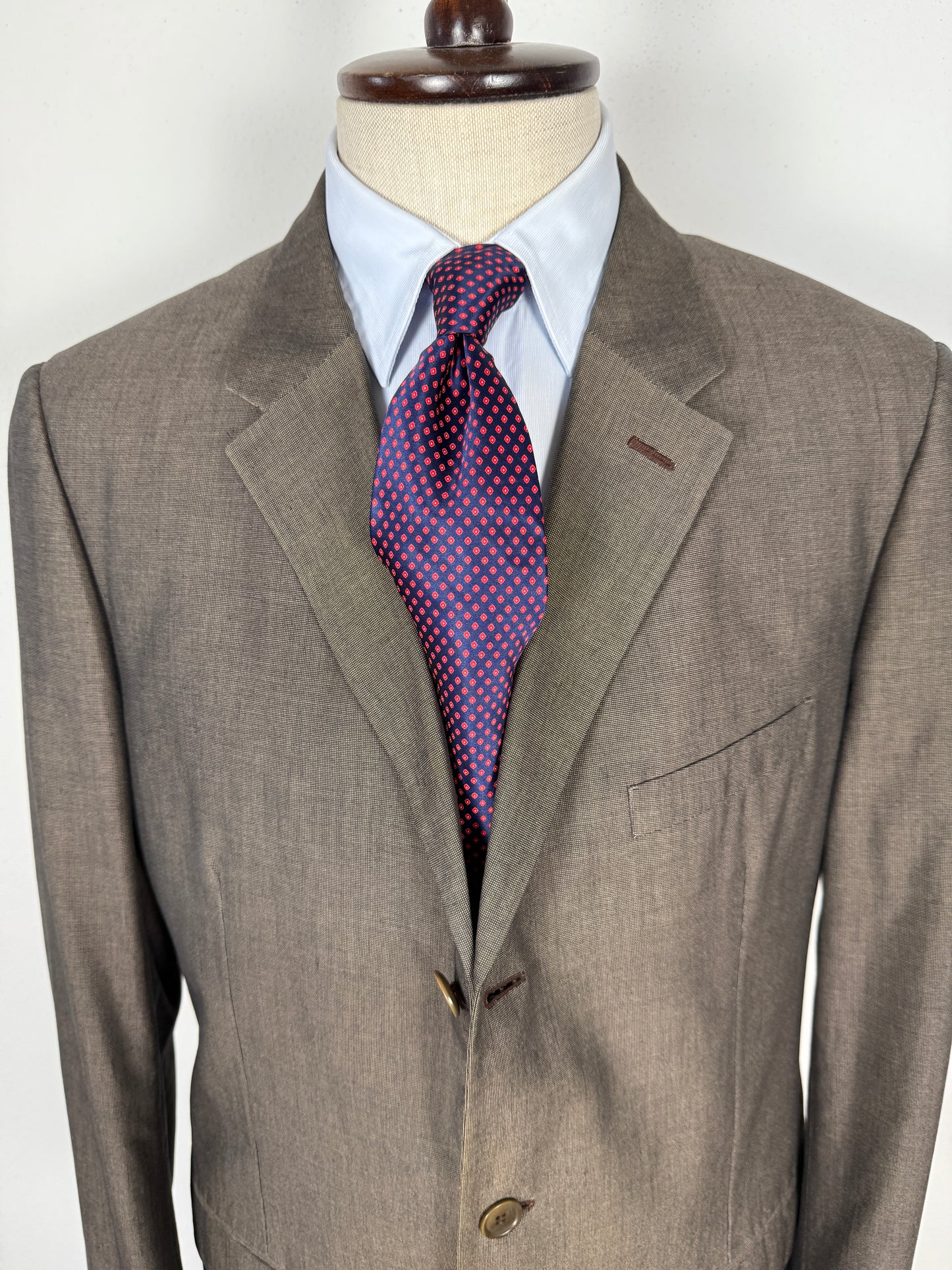 Giacca Calvin Klein in puro cotone color bronzo - tg. 52/54