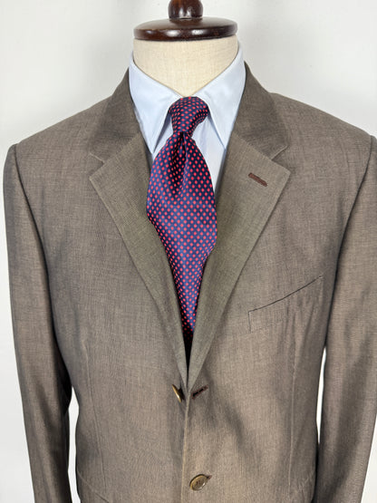 Giacca Calvin Klein in puro cotone color bronzo - tg. 52/54