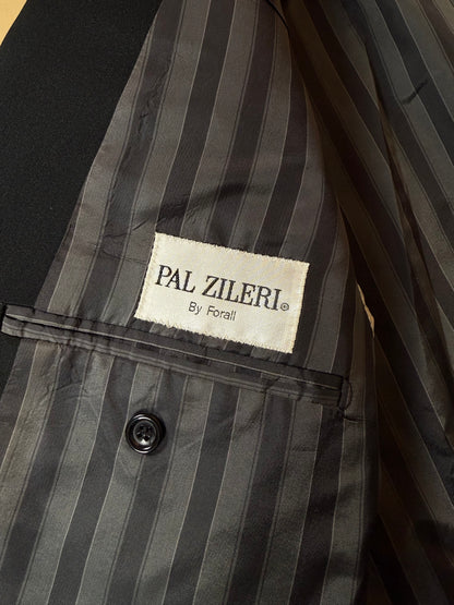 Giacca da smoking Pal Zileri anni '80 in seta shantung damascata - tg. 52