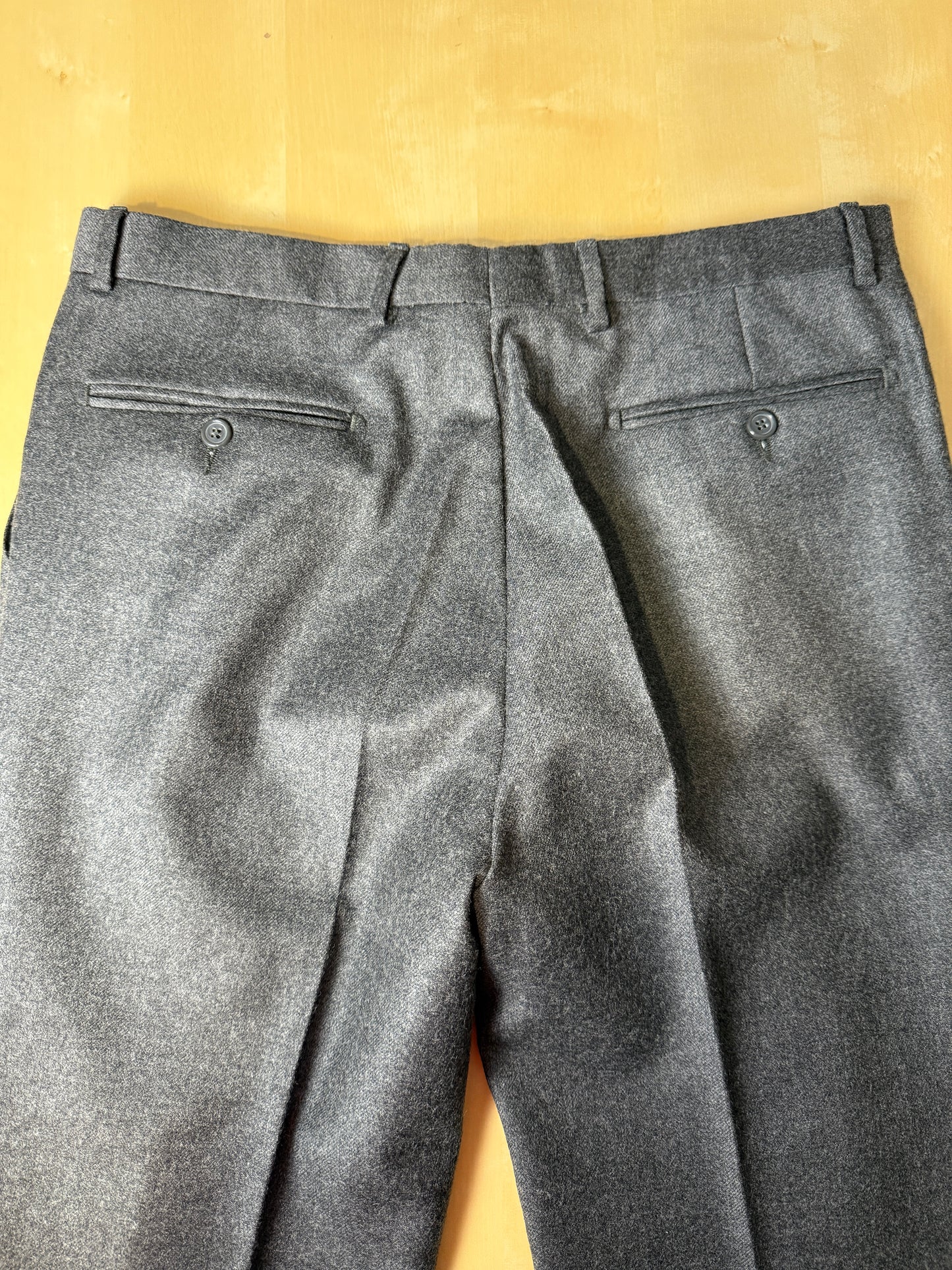 Pantaloni flanella grigio medio - tg. 50