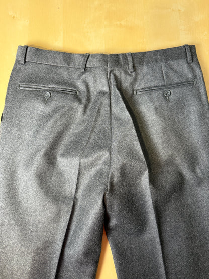 Pantaloni flanella grigio medio - tg. 50