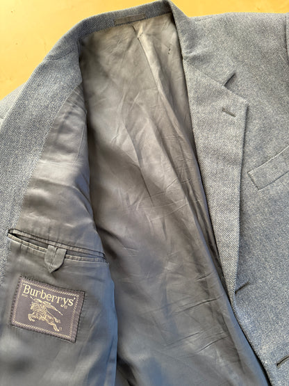 Giacca Burberrys in lana e cashmere blu - tg. 52