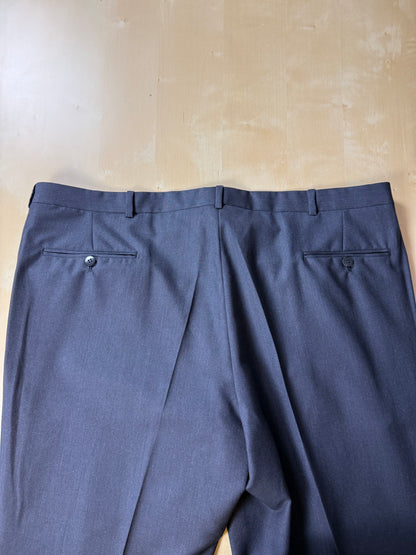 Pantaloni sartoriali fresco lana antracite - tg. 60