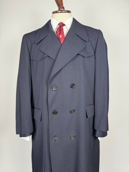 Soprabito doppiopetto Arma dei Carabinieri anni ‘80 serge blu - tg. 48-50