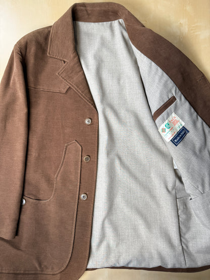 Giacca maremmana in fustagno marrone - tg. 54