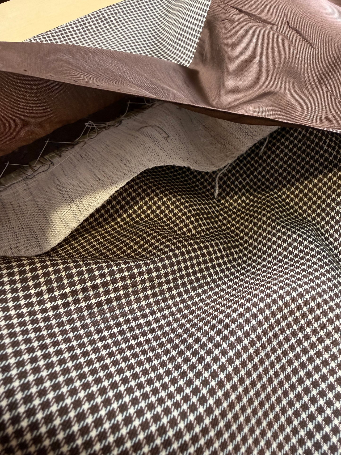 Giacca Corneliani flanella pettinata quadri - tg. 48