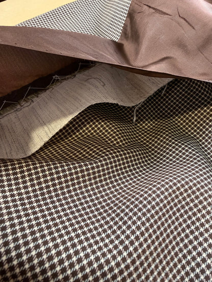 Giacca Corneliani flanella pettinata quadri - tg. 48
