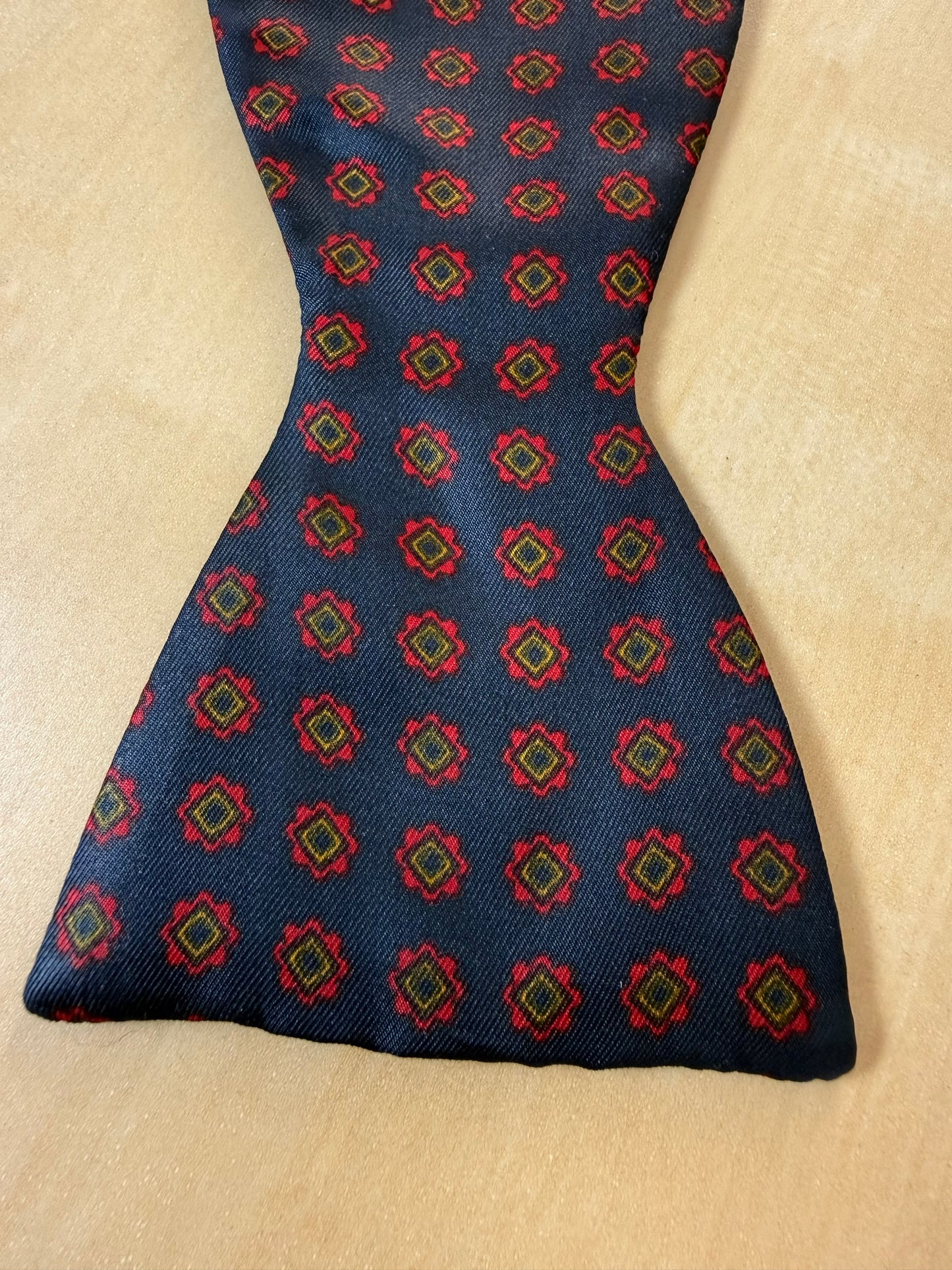 Papillon vintage navy micro fantasia