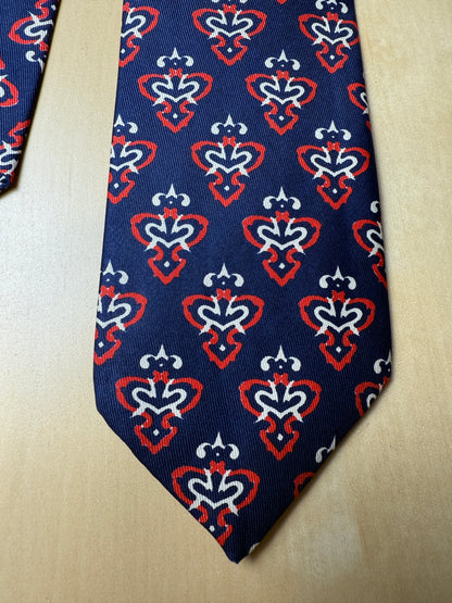 Cravatta anni ‘60/‘70 gigli
