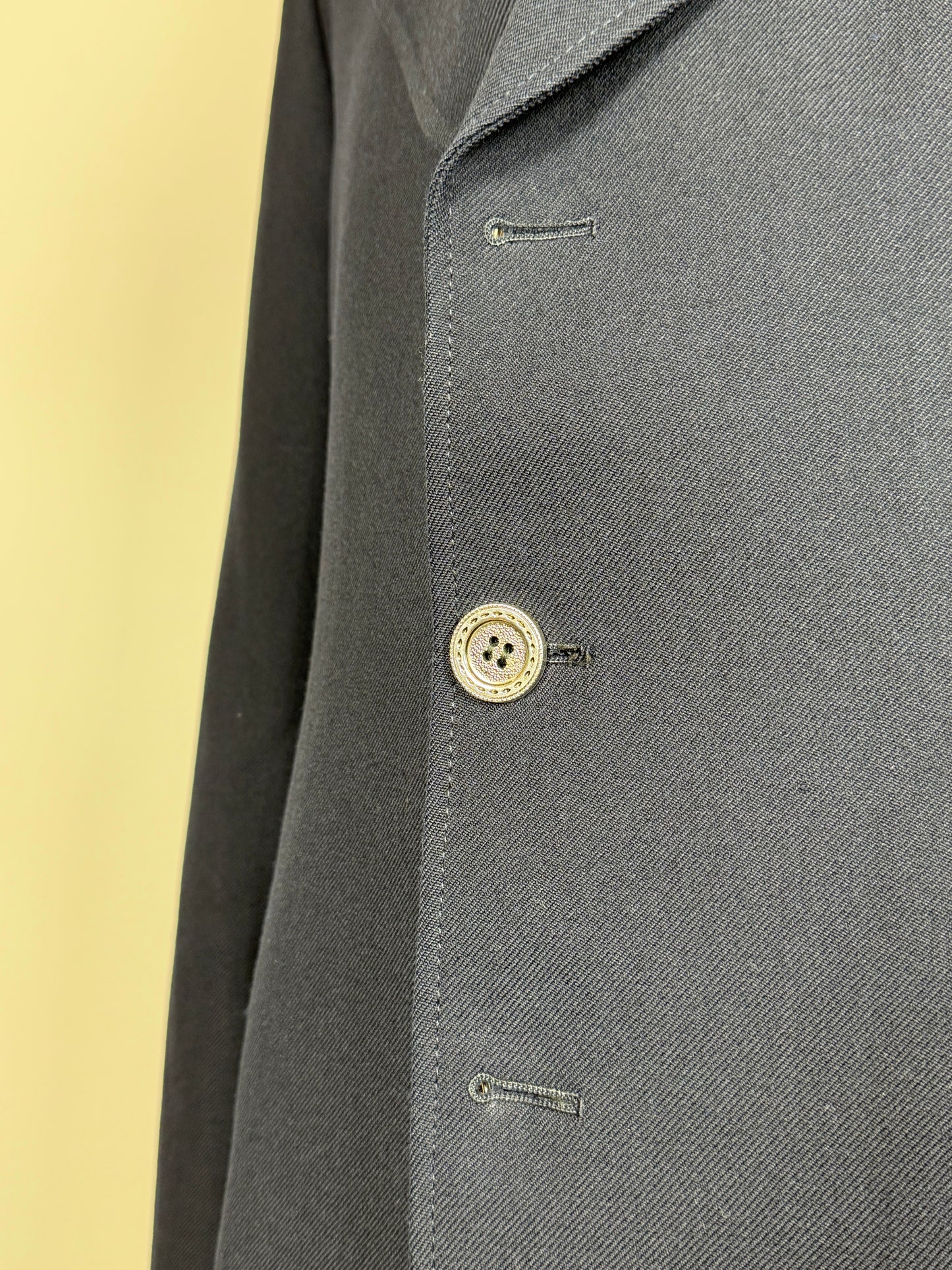 Blazer navy anni ‘60/‘70 in flanella - tg. 50