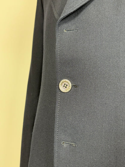 Blazer navy anni ‘60/‘70 in flanella - tg. 50