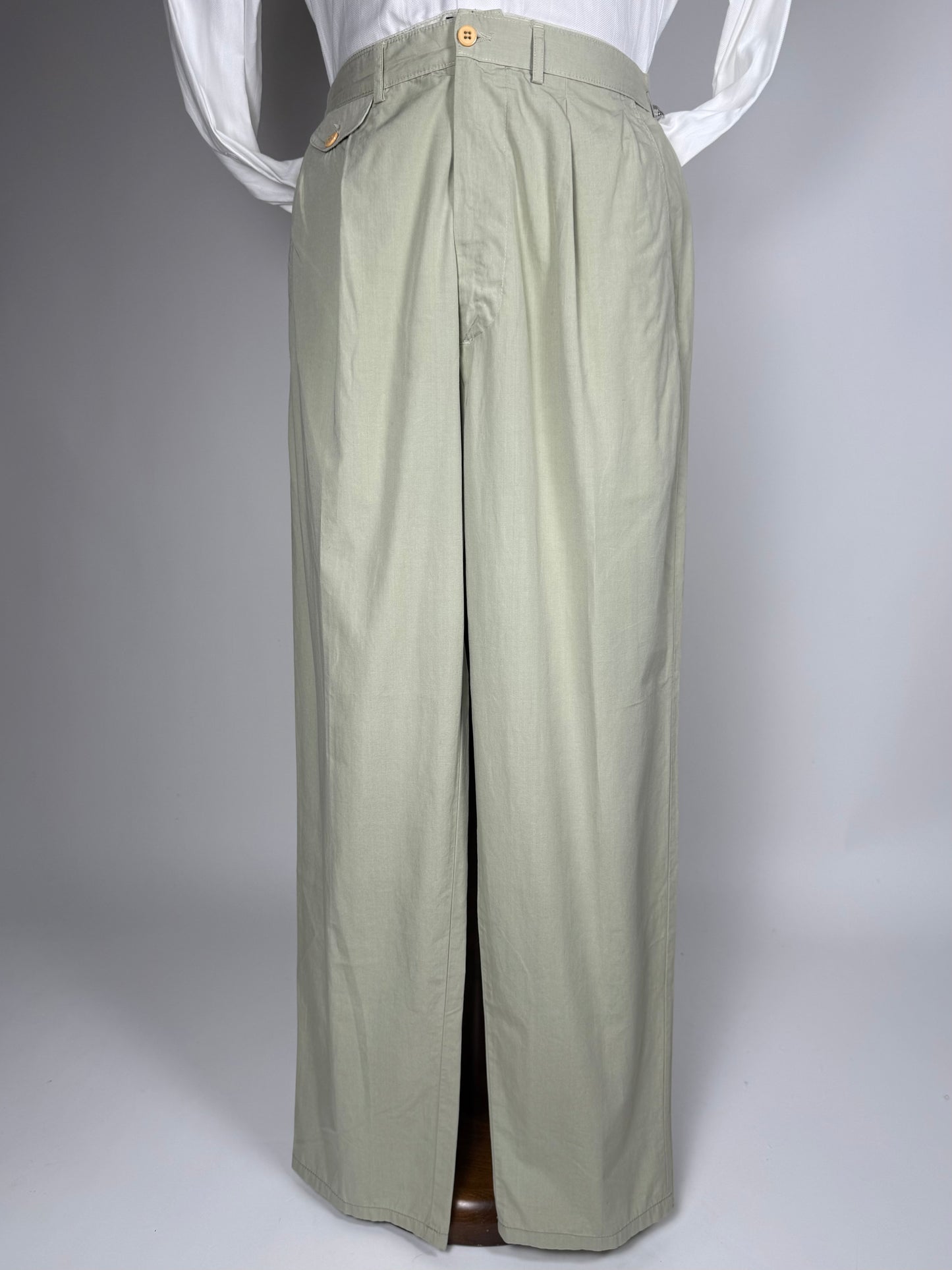 Pantaloni Valentino Jeans anni '80 tela di cotone - tg. 52