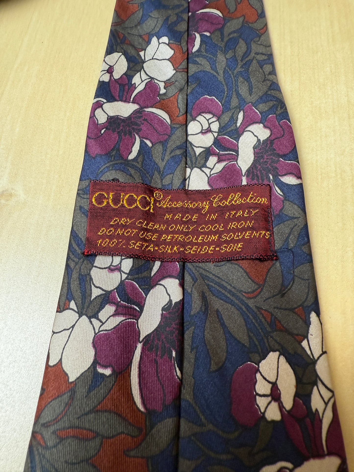 Cravatta Gucci vintage floreale