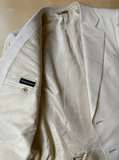 Giacca Lanvin anni '70/'80 in pura seta avorio - tg. 48