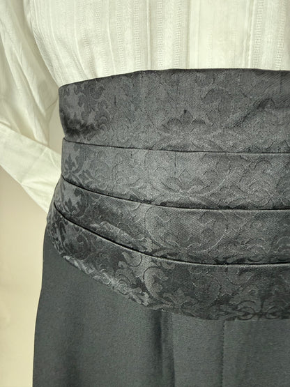 Fascia da smoking Pal Zileri in seta damascata - 113 cm