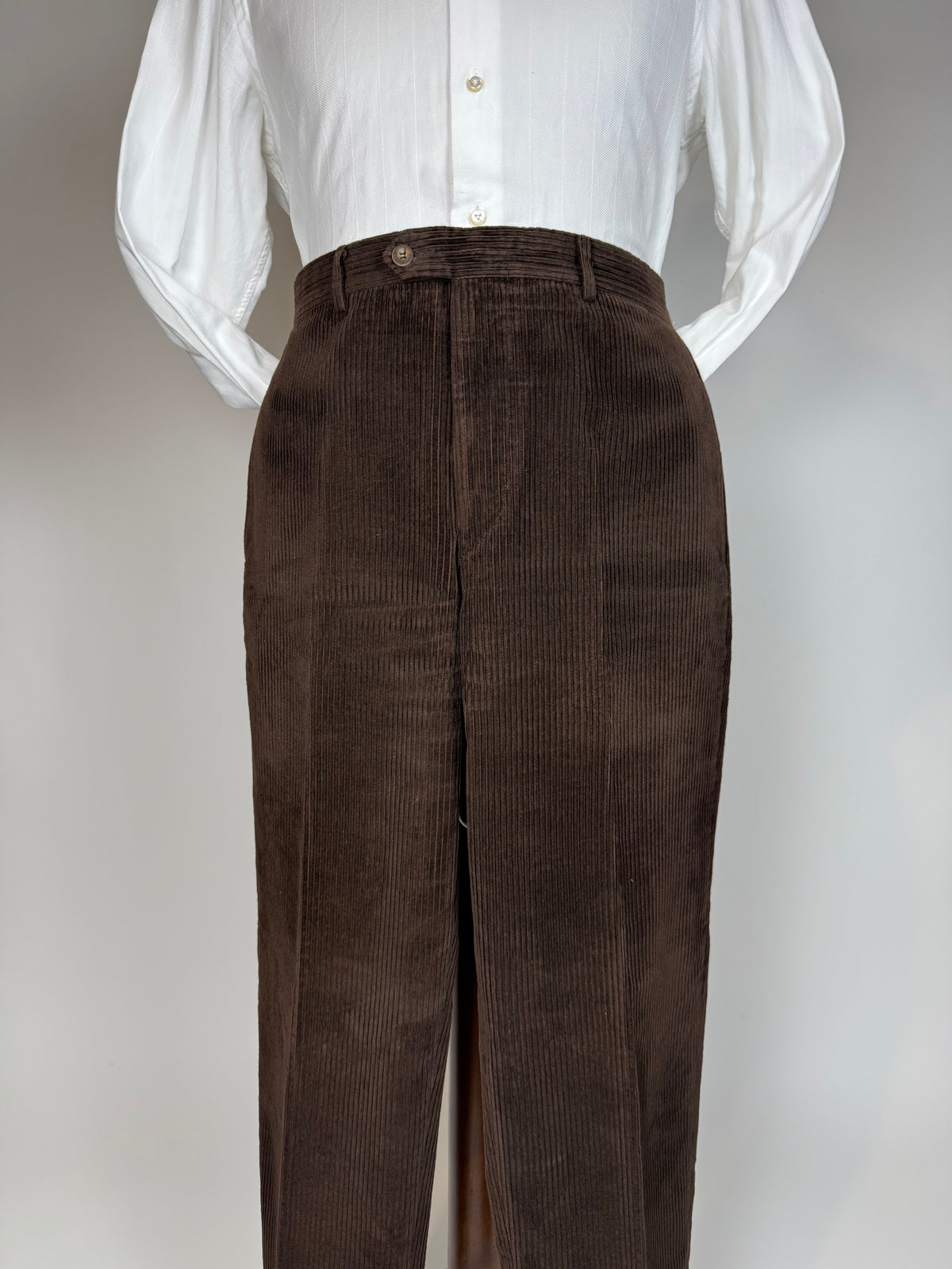 Pantaloni Etro velluto a coste marrone - tg. 54