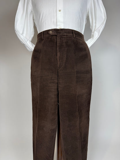 Pantaloni Etro velluto a coste marrone - tg. 54