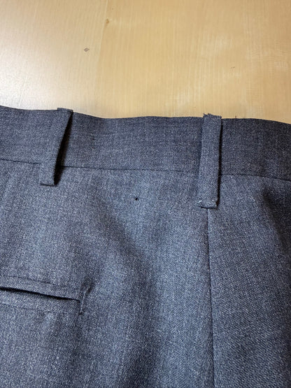 Pantaloni sartoriali fresco lana antracite - tg. 52
