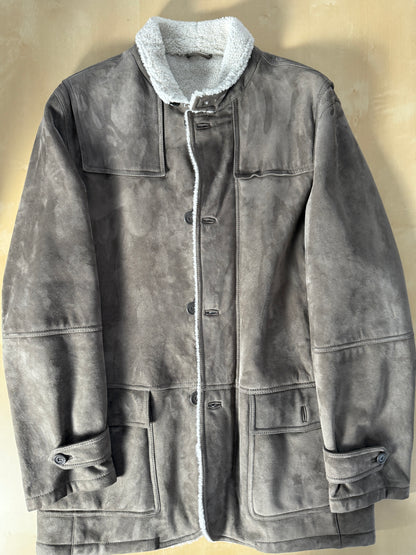 Cappotto shearling agnello Ermenegildo Zegna - tg. 46-48 (M)