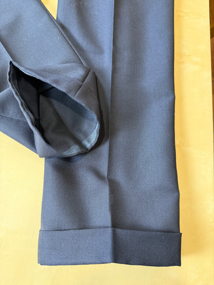 Completo blu tessuto Ermenegildo Zegna lana e mohair - tg. 56