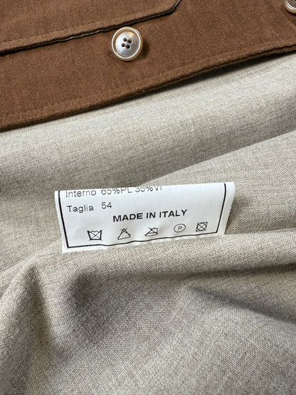 Giacca maremmana in fustagno marrone - tg. 54