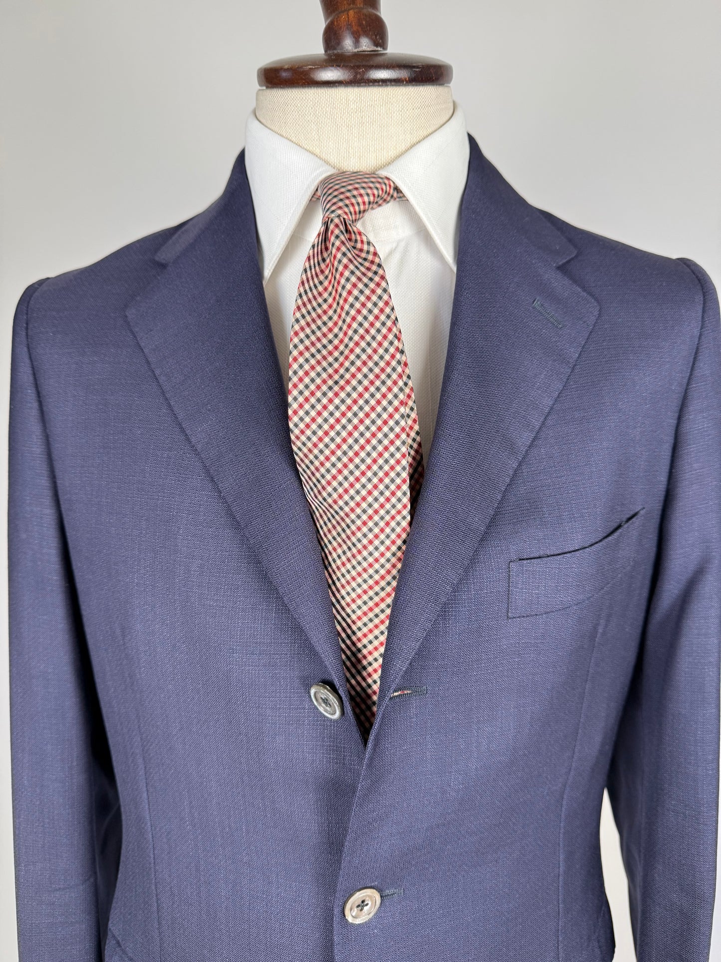 Giacca Aquascutum estiva hopsack blu- tg. 48