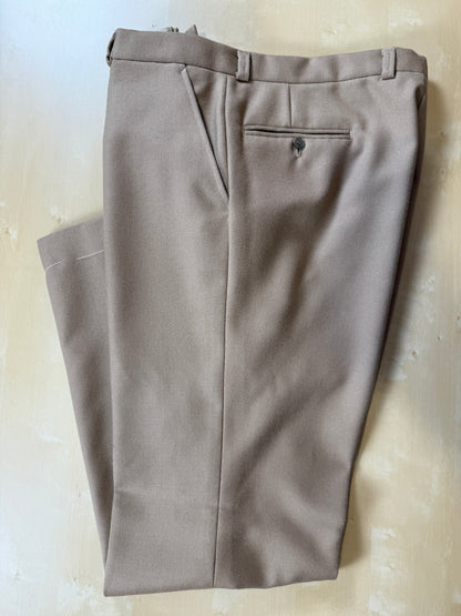 Pantalone sartoriale in cavalry twill anni ‘70 (nuovo) - tg. 56
